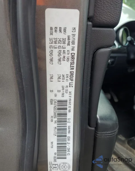 2013 Jeep Grand Cherokee Laredo из США, поврежденный, VIN 1C4RJFAG9DC500956